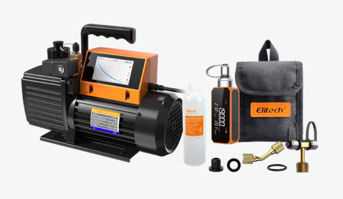 Kit de bomba de vacío Elitech serie V