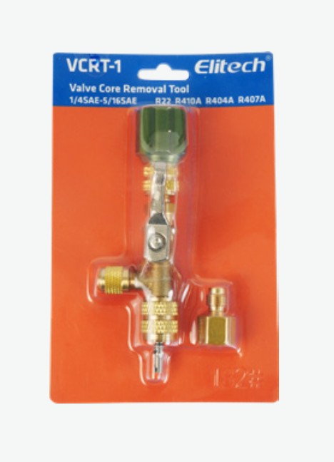 Extractor de núcleos de válvula Elitech VCRT-1